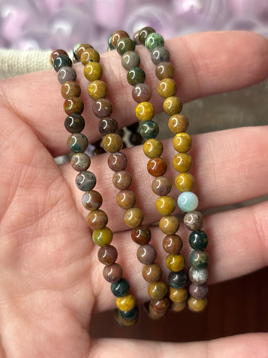 Ocean Jasper - Bracelet 4 mm