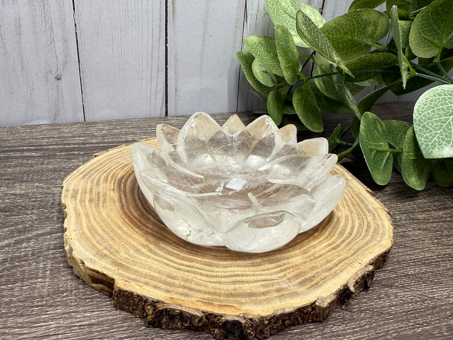 Quartz Lotus Bowls