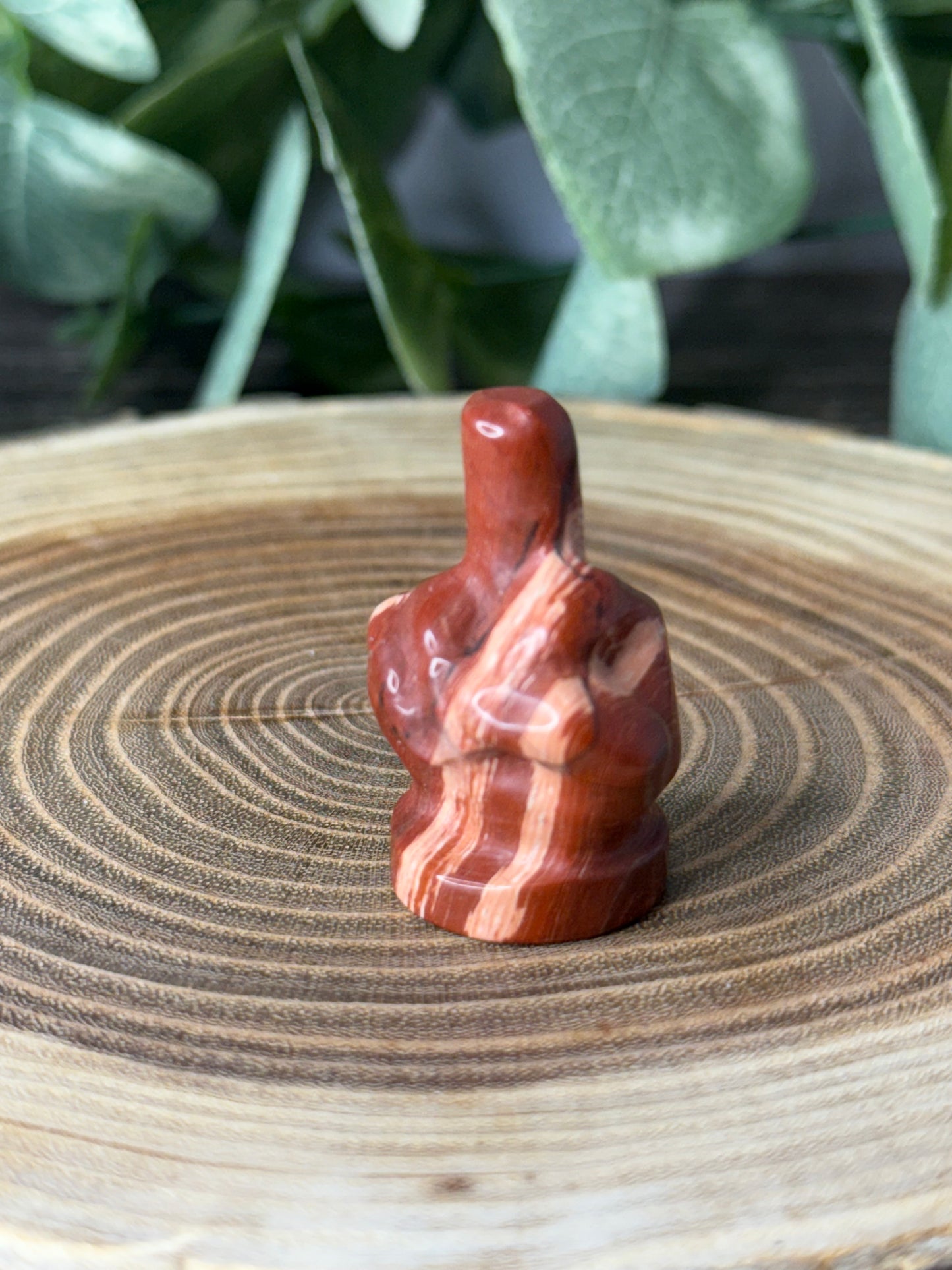 Middle Finger Up - Carving
