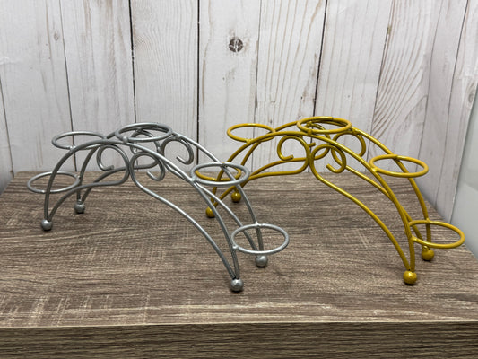 Multi Metal 5 Sphere Curved Holder