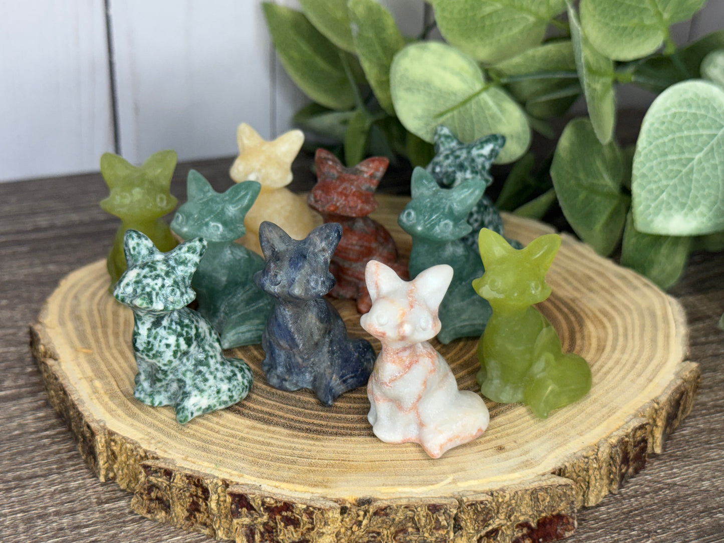 Fox Carvings