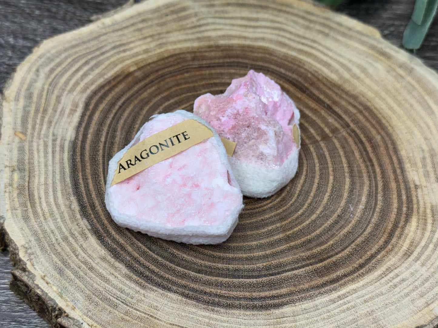 Aragonite - Raw - keep out of direct light, will fade