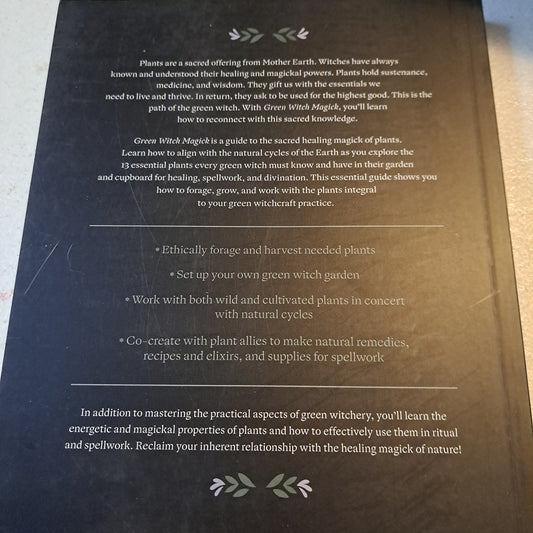 Green Witch Magick: Essential Plants and Crafty Spellwork for a Witch’s Cupboard