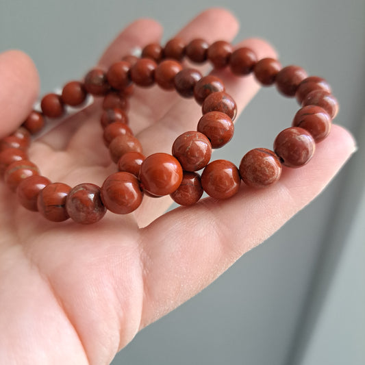 Red Jasper - Bracelet 8 mm