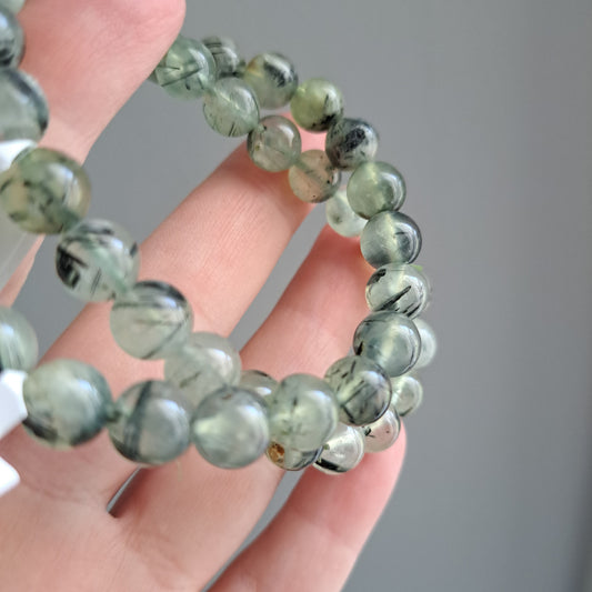 Prehnite - Bracelet 8 mm