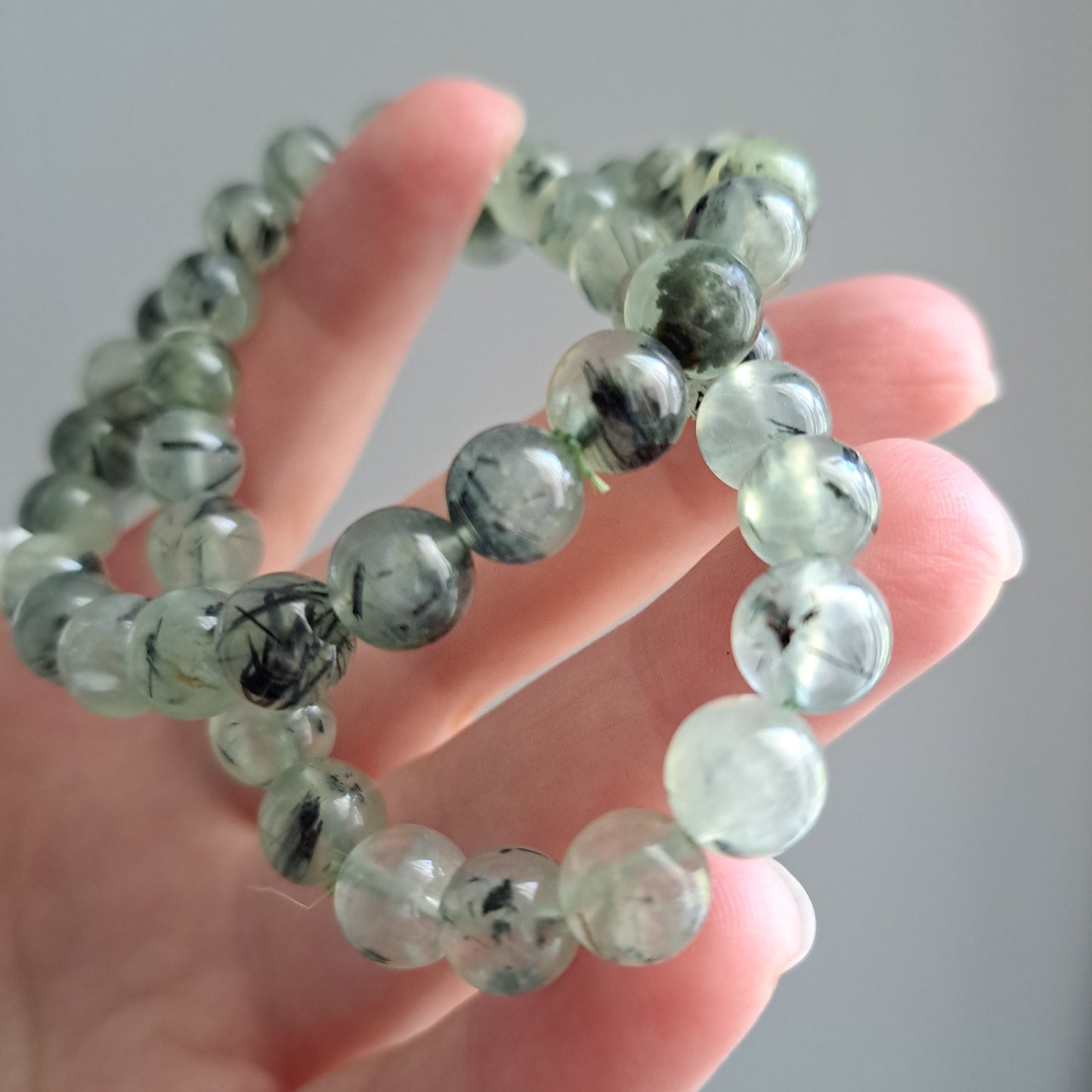 Prehnite - Bracelet 8 mm