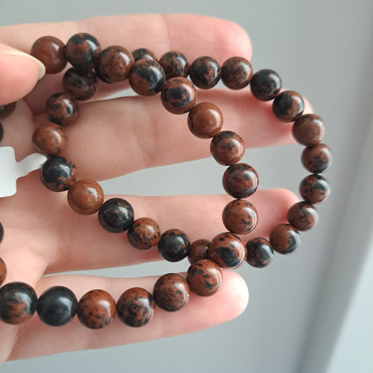 Mahogany Obsidian - Bracelet 8 mm