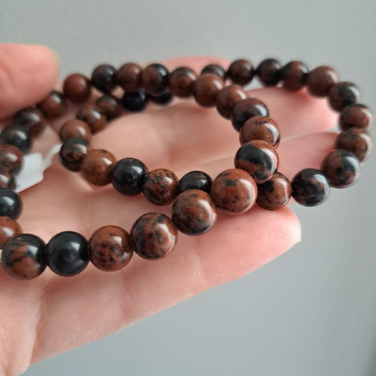 Mahogany Obsidian - Bracelet 8 mm