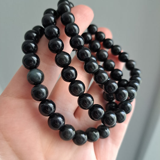 Rainbow Obsidian -  Bracelet 8 mm