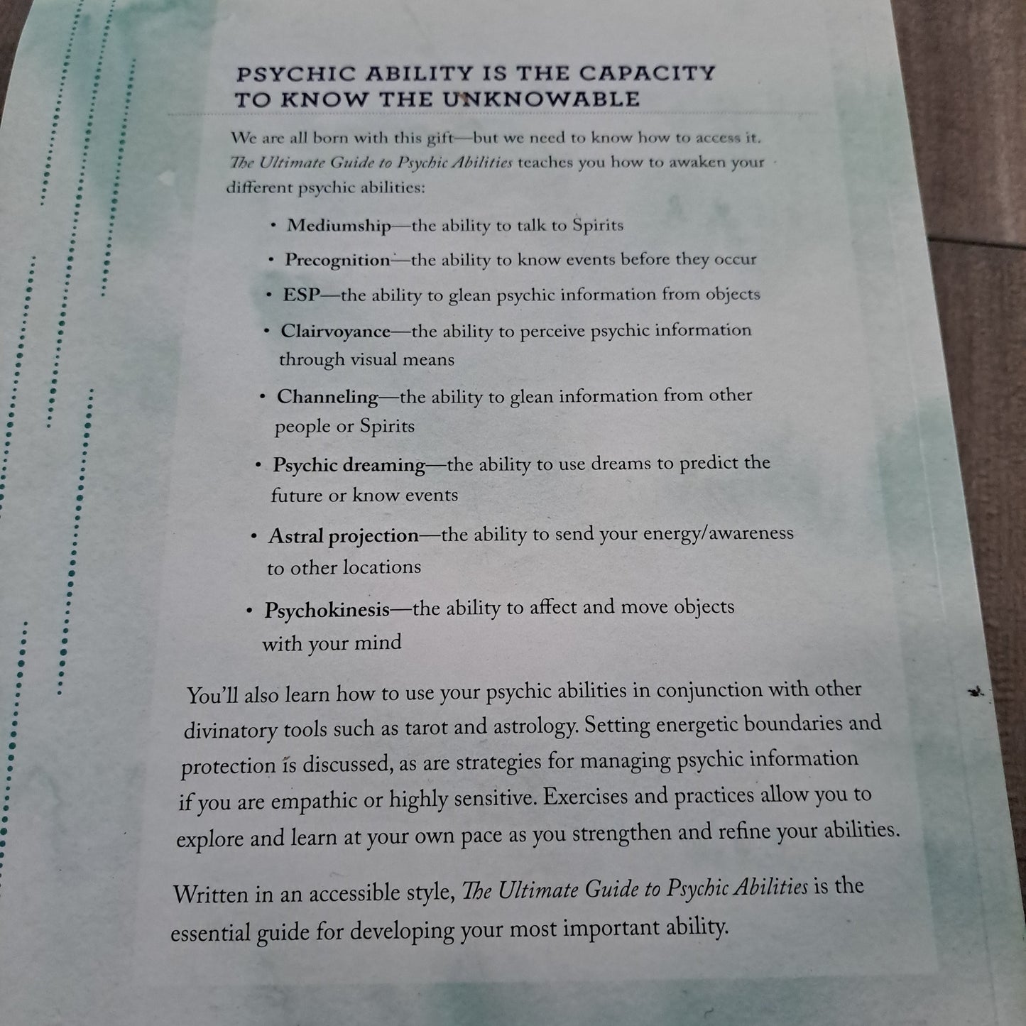 The Ultimate Guide to Psychic Abilities: A Practical Guide to Developing Your Intuition (The Ultimate Guide to..., Bk. 13)