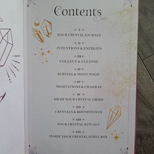 Crystal Magic Journal: Spells, Rituals, and Writing Prompts to Harness the Power of Crystals