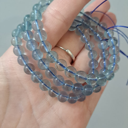 Blue Fluorite -  Bracelet 6 mm