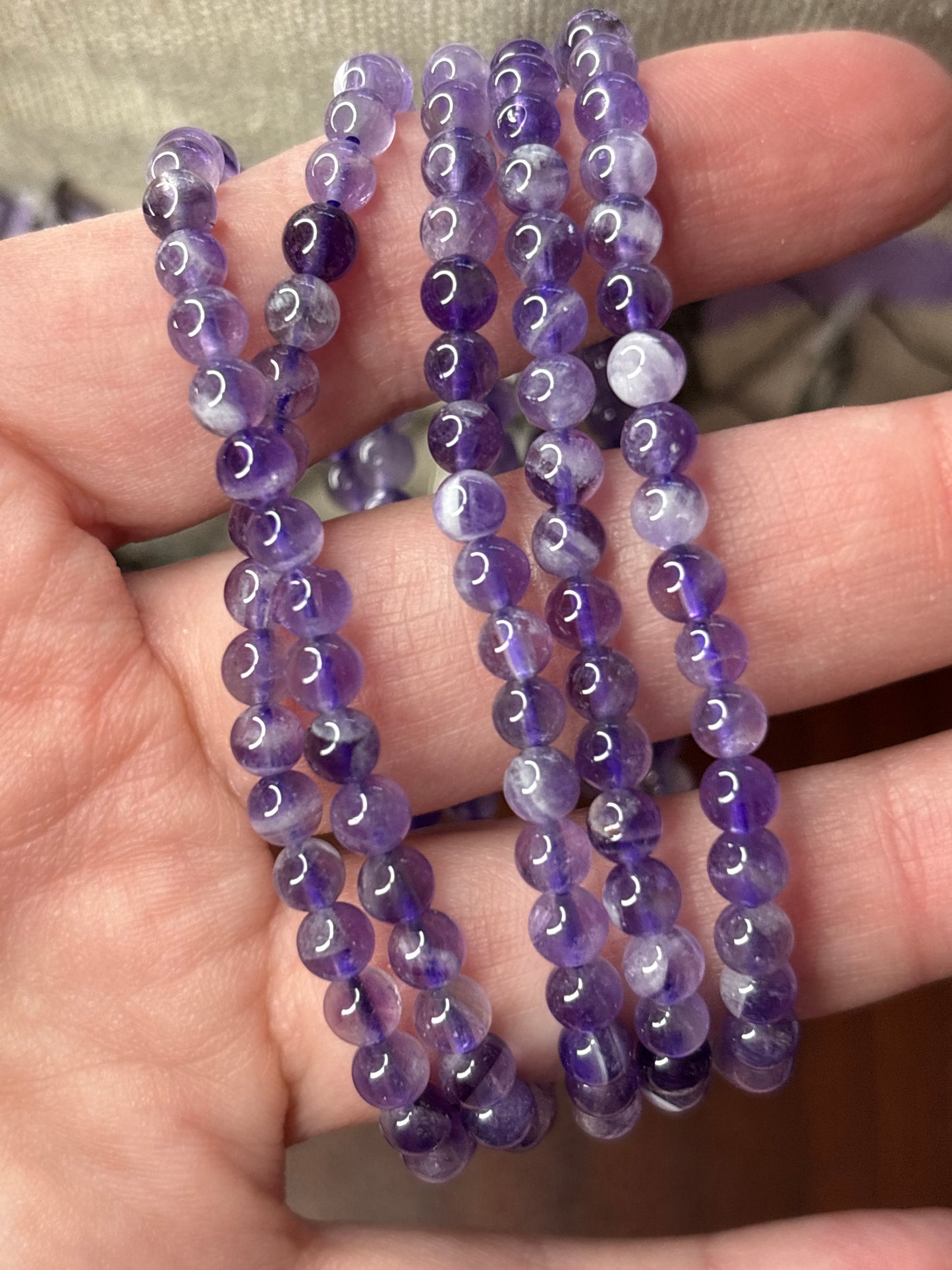 Dream Amethyst - Bracelet 4 mm