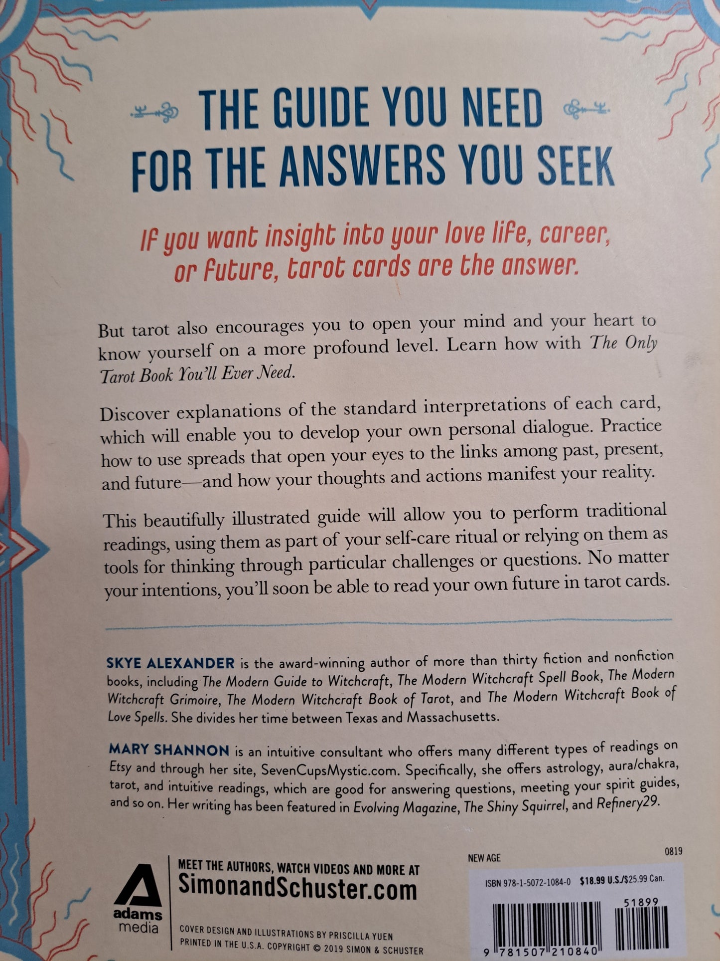 The Only Tarot Book You'll Ever Need
