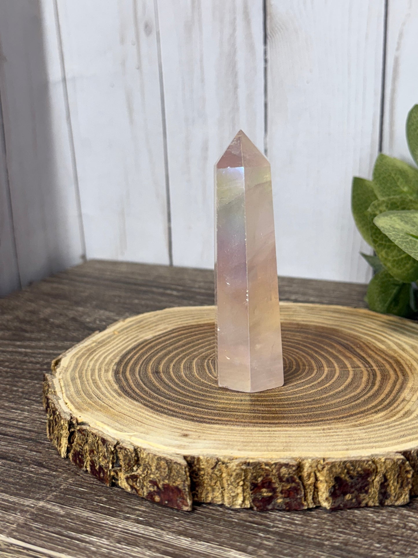 Aura Rose Quartz Towers