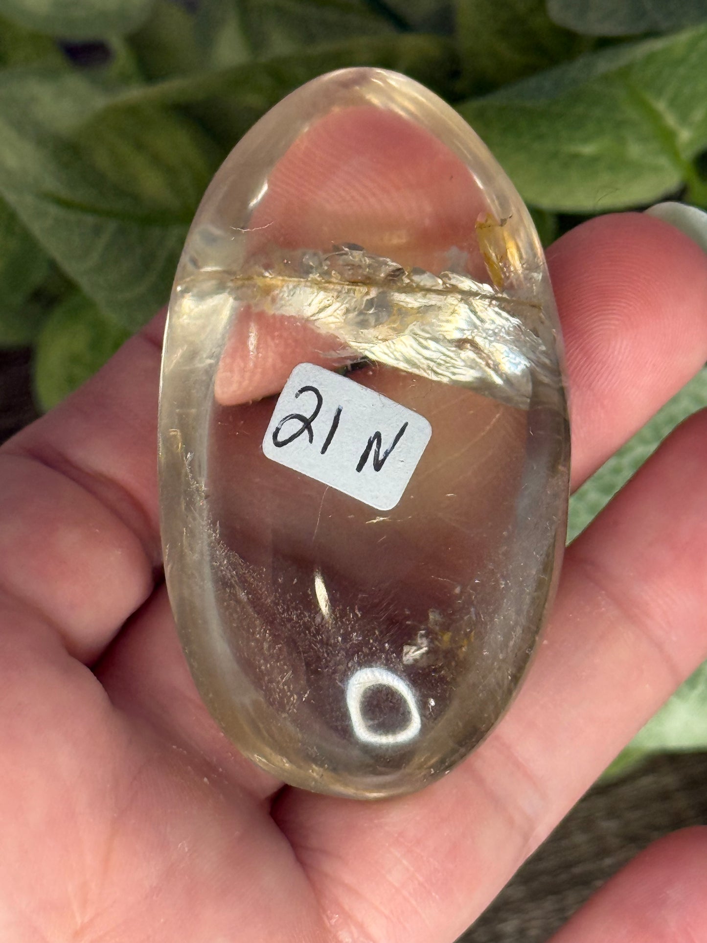 Smokey Quartz Palm Stones