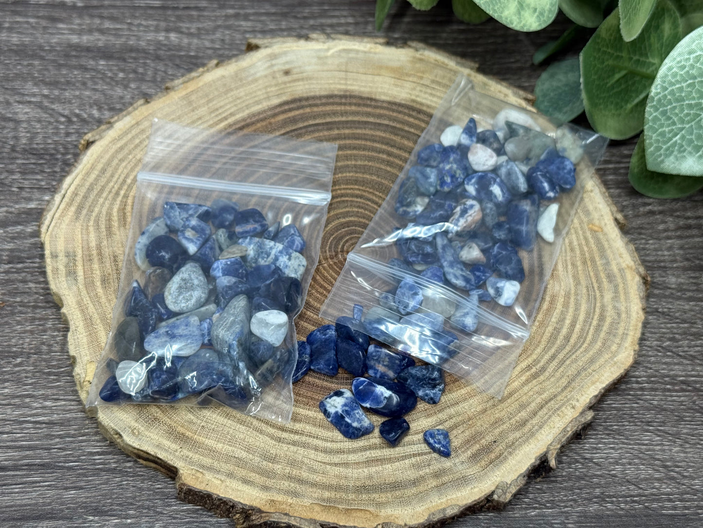 Sodalite Crystal Chips (large chips)