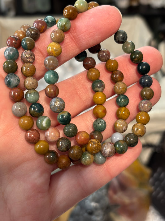 Ocean Jasper - Bracelet 6 mm