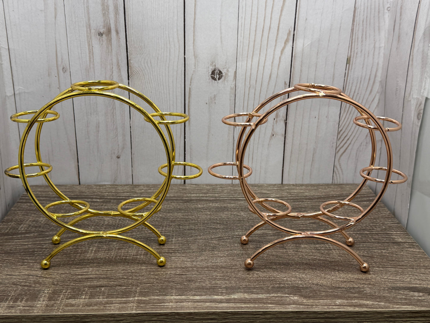 Multi Metal 7 Sphere Circular Holder