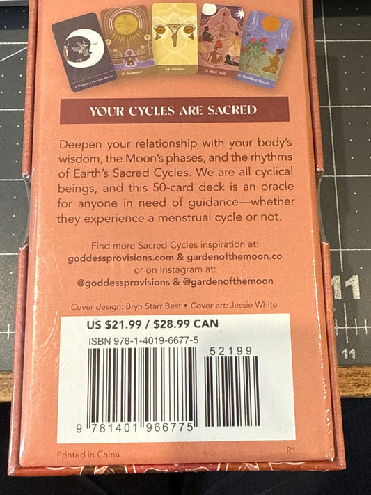 The Sacred Cycles Oracle: A 50 Card Deck and Guidebook