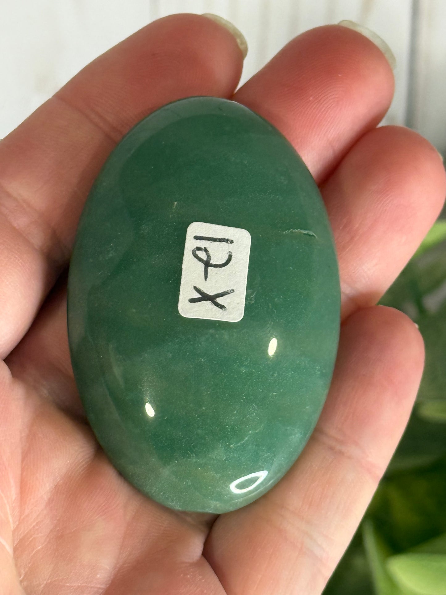 Green Aventurine Palm Stones
