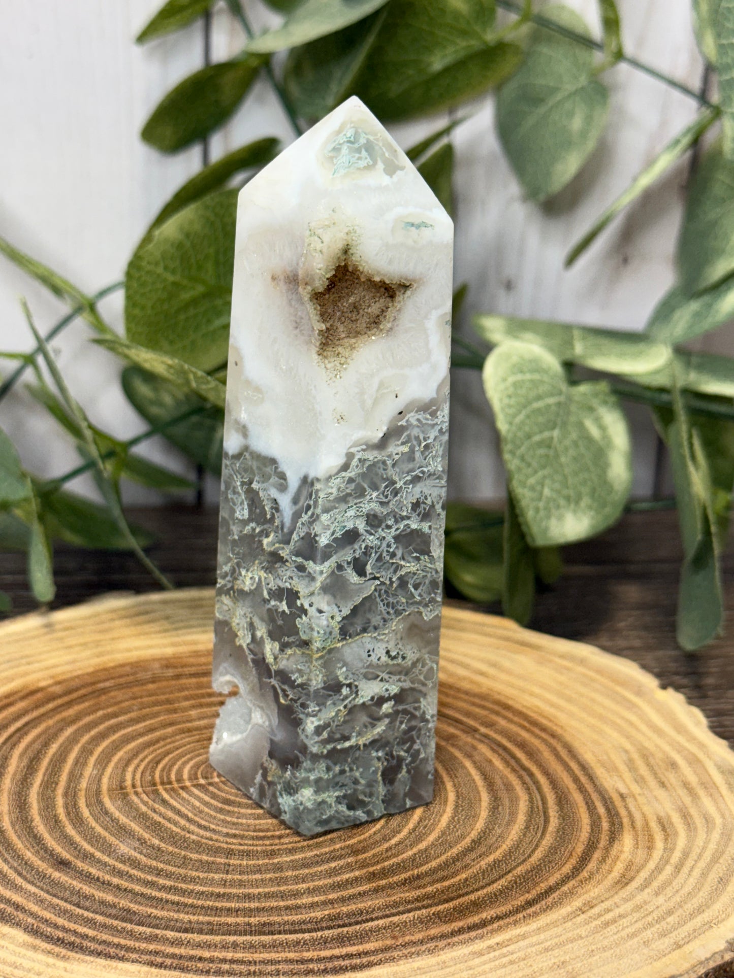 Moss Agate Towers