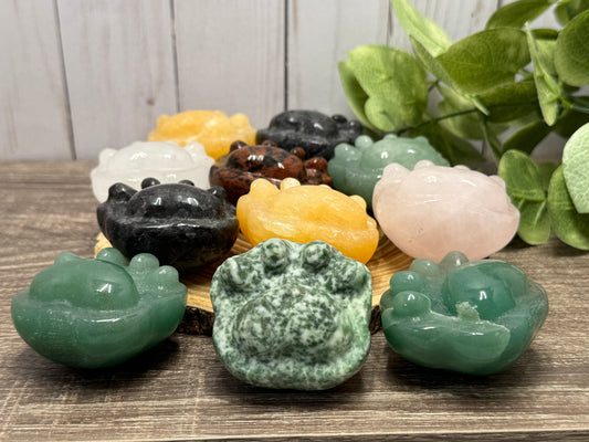 Paw Print Carvings