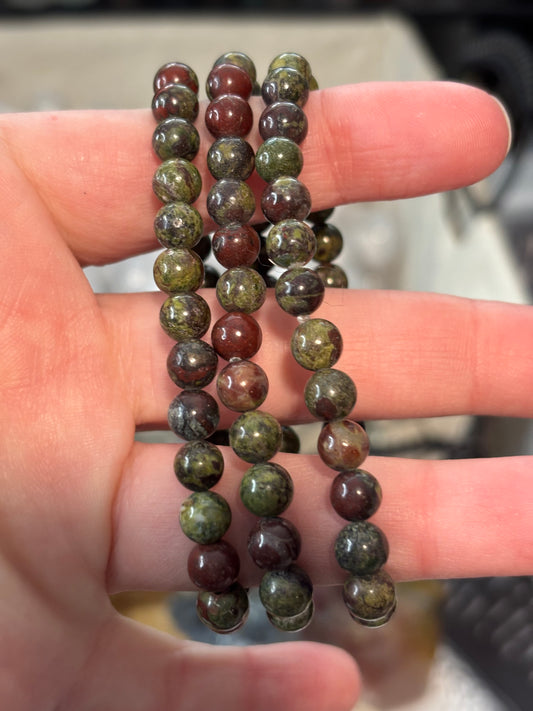 Dragon Bloodstone - Bracelet 6 mm