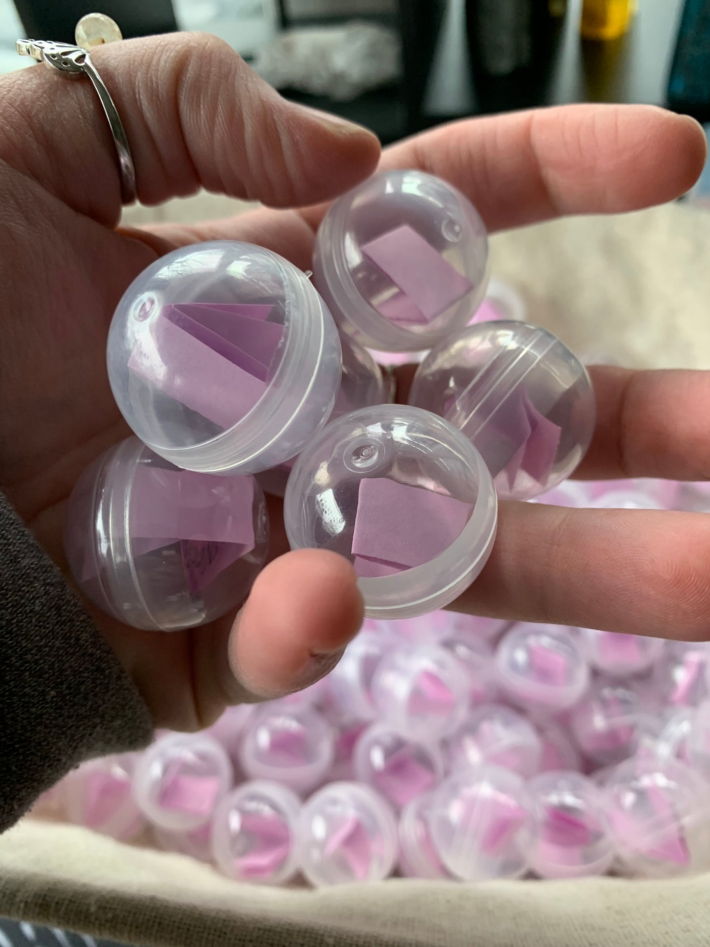 Crystal Confetti Ball - (5 Capsules)