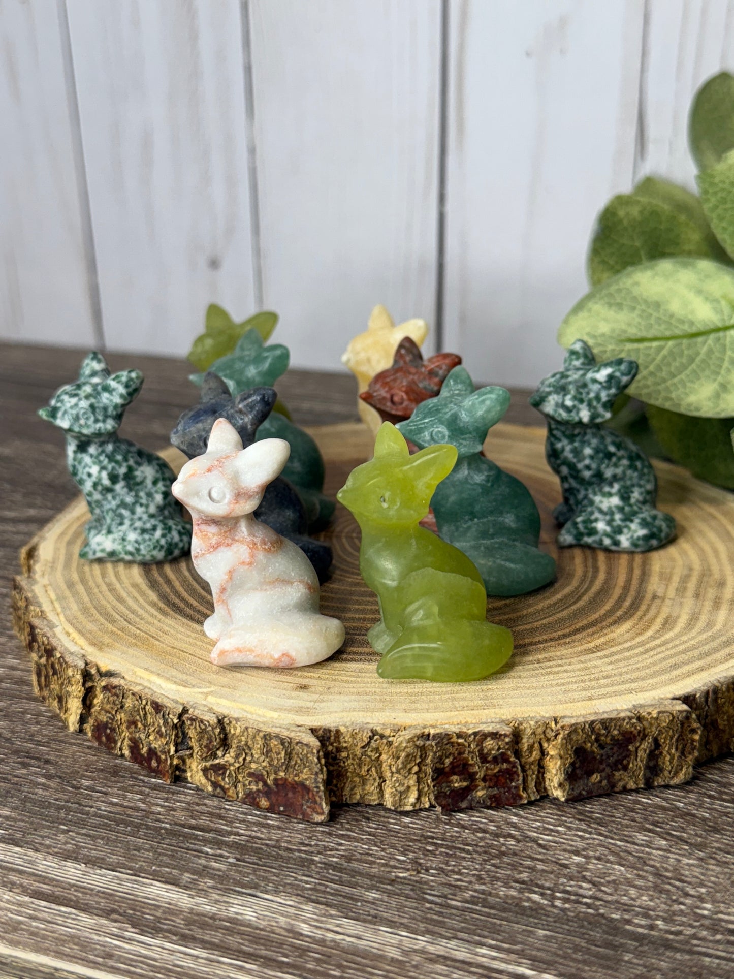 Fox Carvings