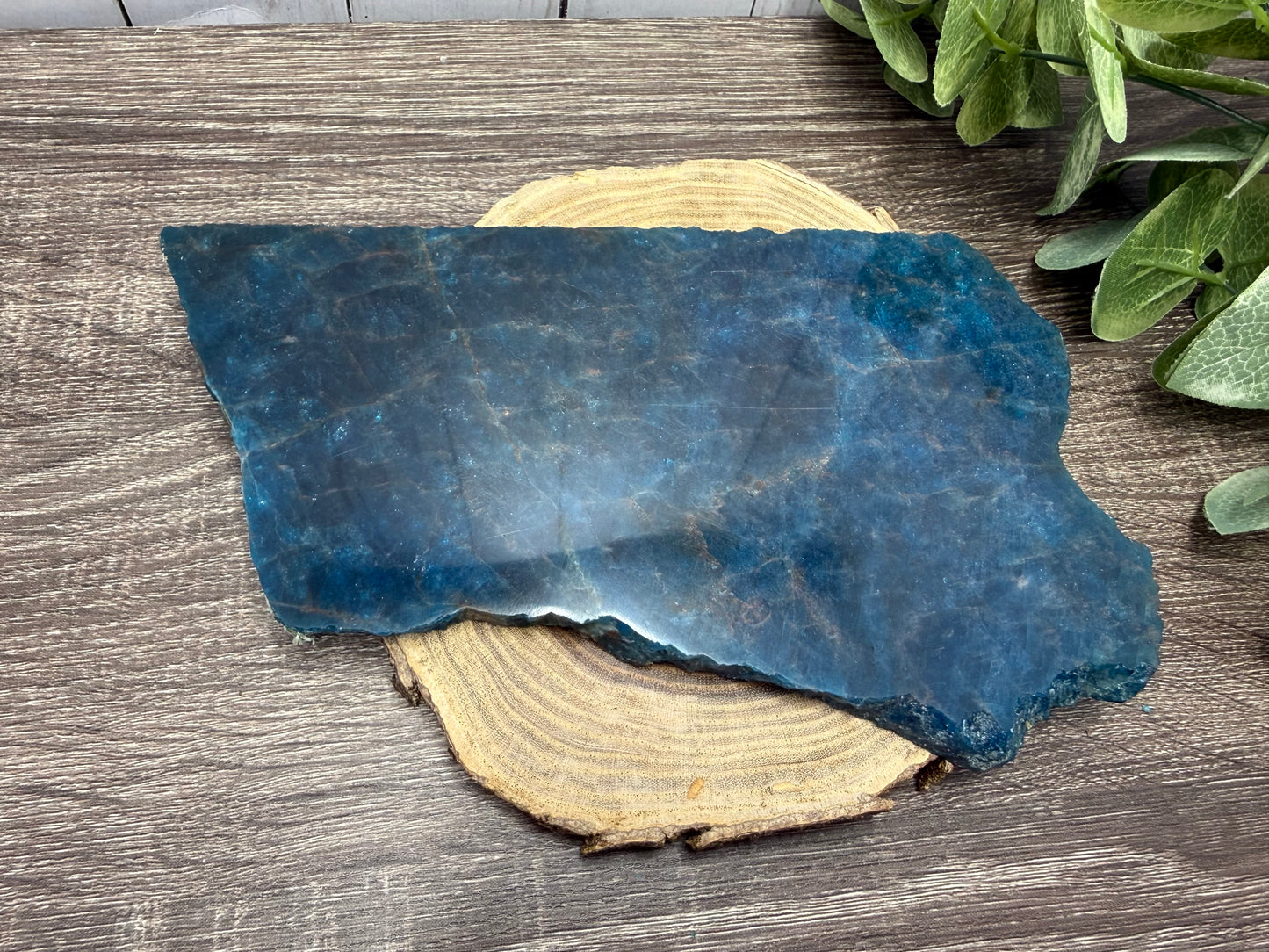 Blue Apatite Slabs