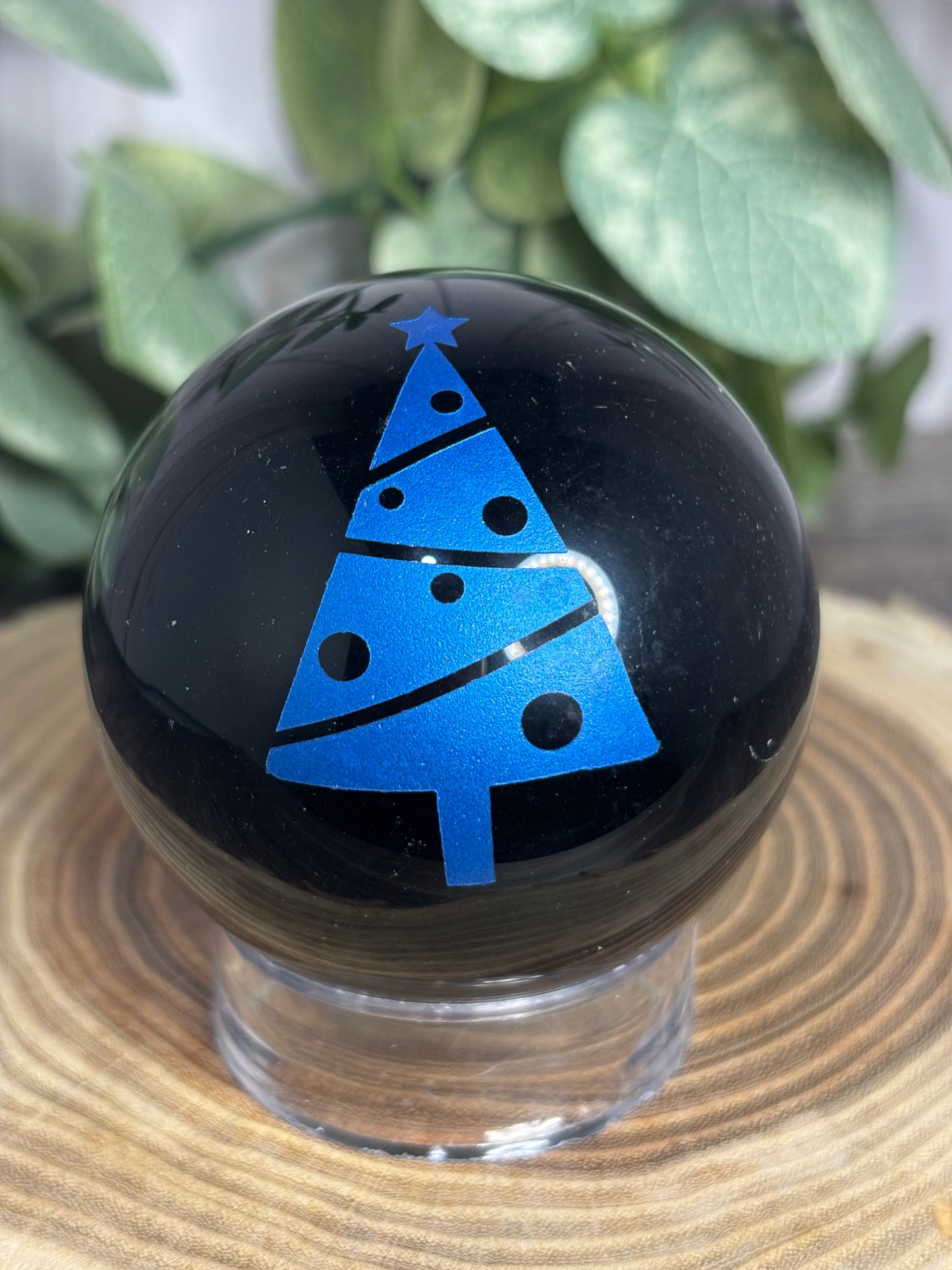 Obsidian Spheres - Christmas/Yule