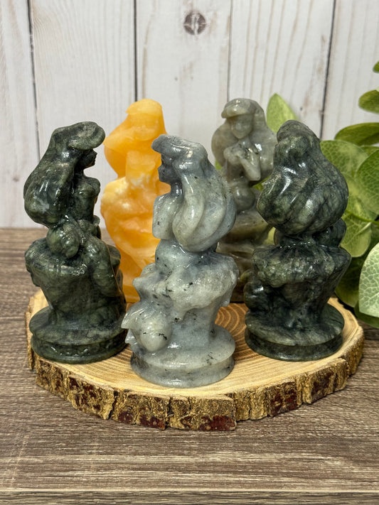 Mermaid - Carving (little mermaid)