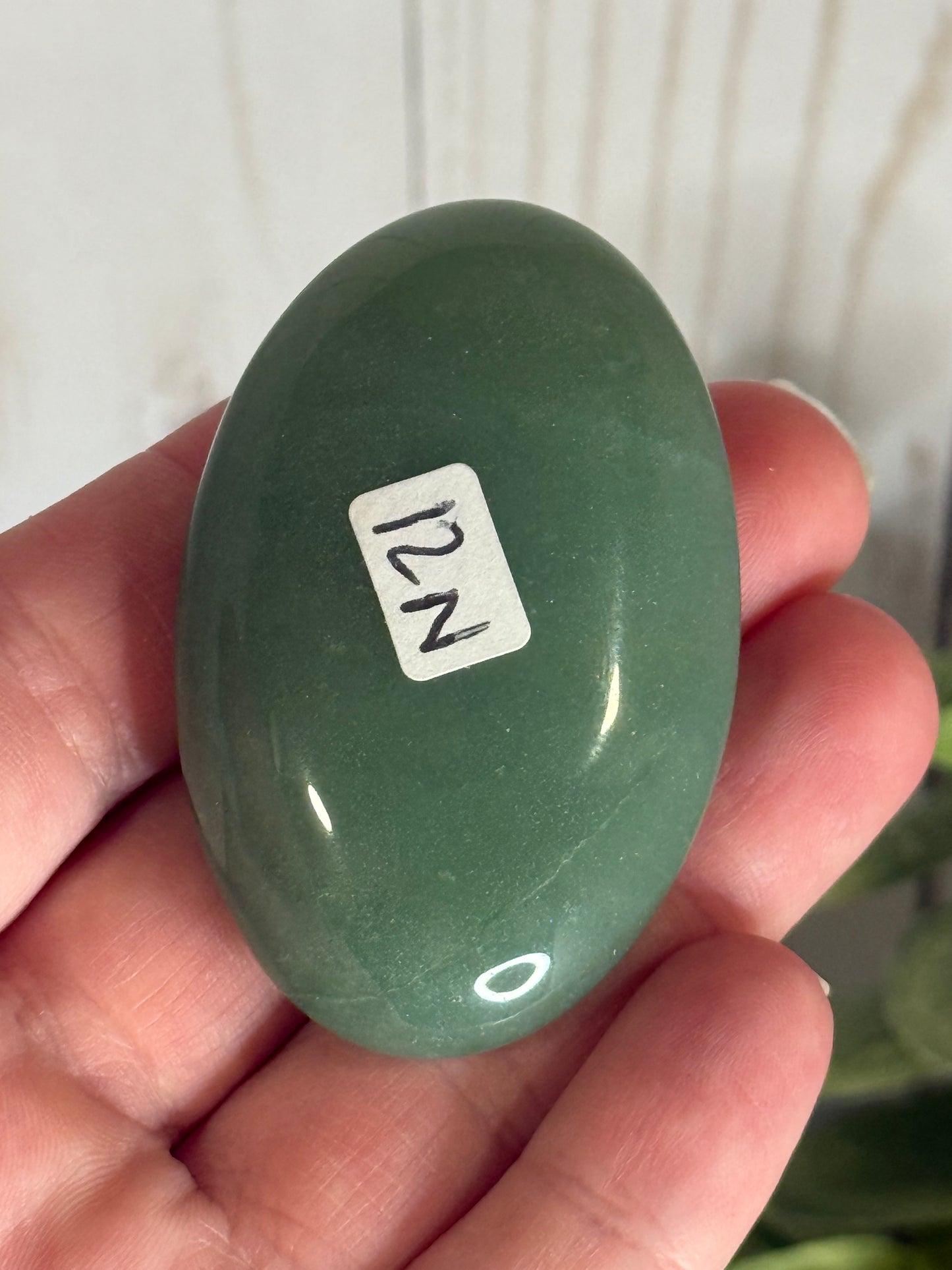 Green Aventurine Palm Stones
