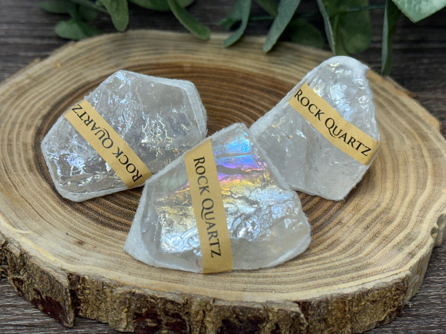 Aura Coated Raw Specimens