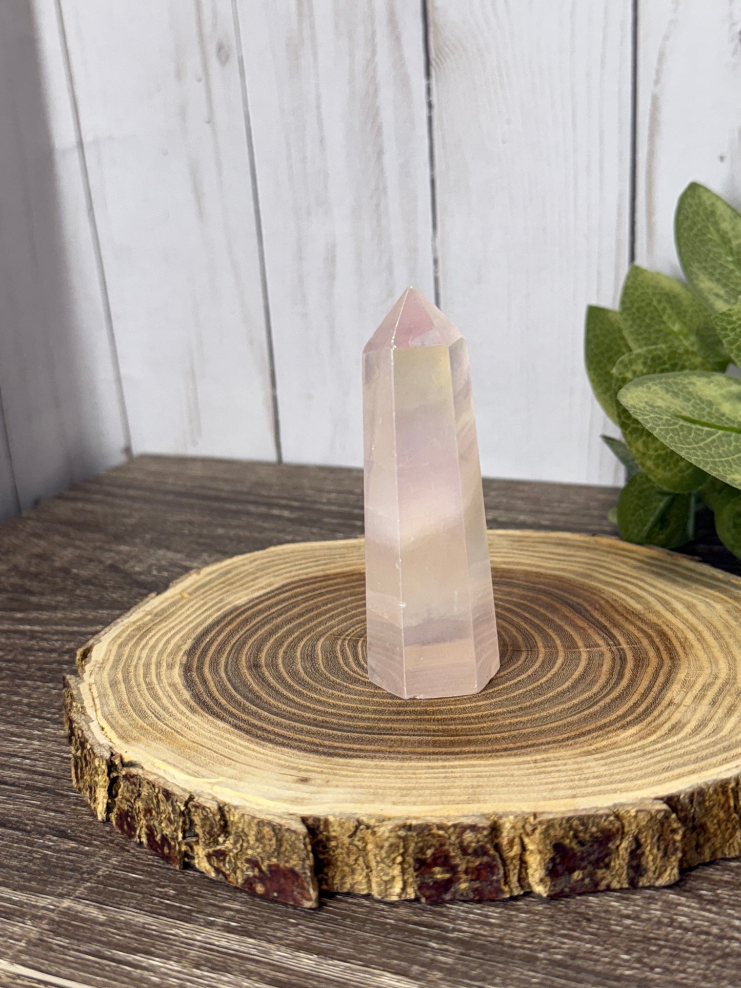 Aura Rose Quartz Towers