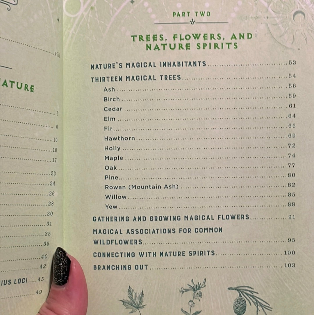 Wicca Nature Magic: A Beginner's Guide to Working With Nature Spellcraft (The Mystic Library, Bk. 7)