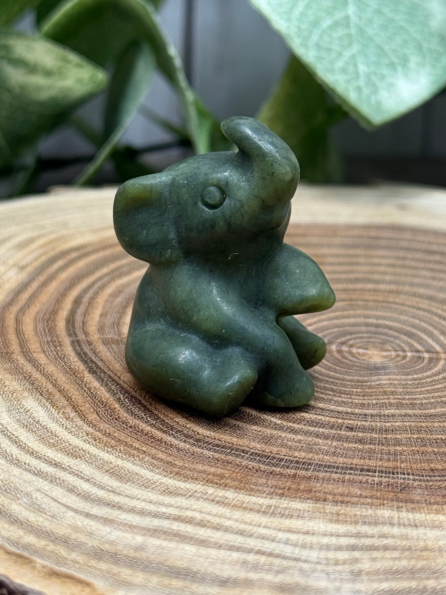 Elephant Carving (Smaller)