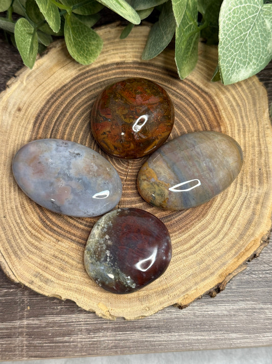 Ocean Jasper Palm Stones