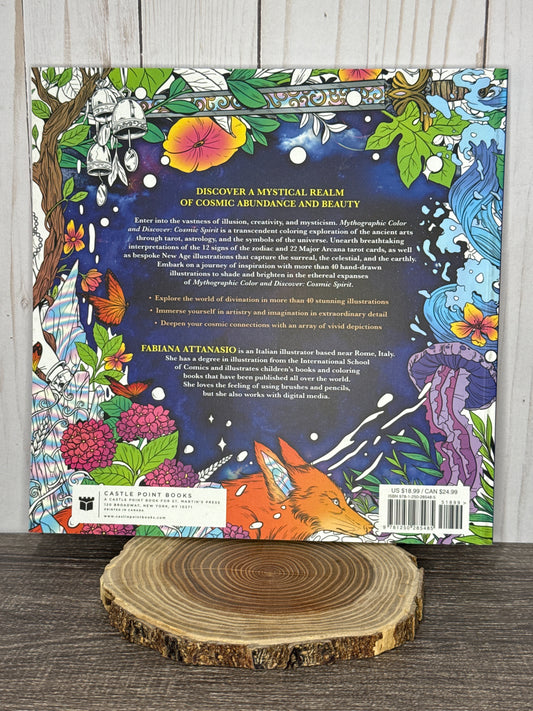 Mythographic Color and Discover Cosmic Spirit An Artist's Coloring Book of Tarot, Astrology, and Mystical Symbols