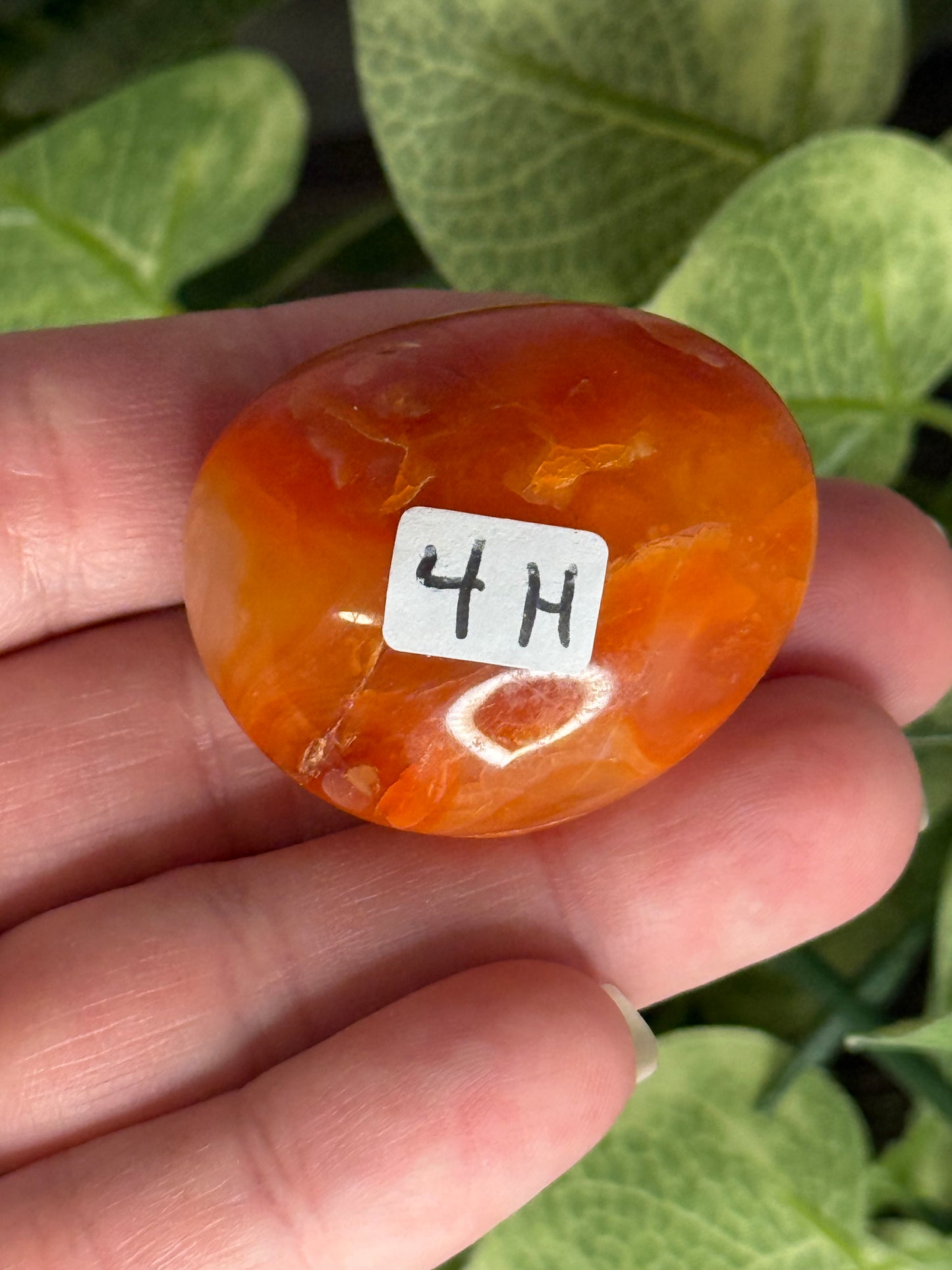 Carnelian Palm Stones