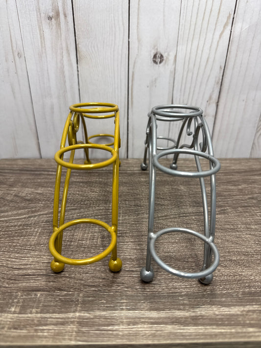 Multi Metal 5 Sphere Curved Holder