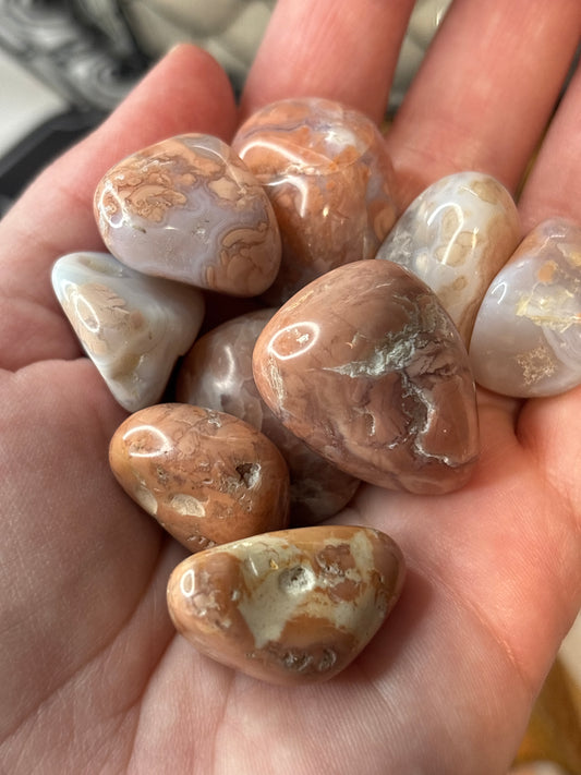 Red Agate Tumbles