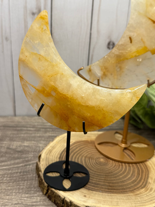 Golden Healer Moons on Stands
