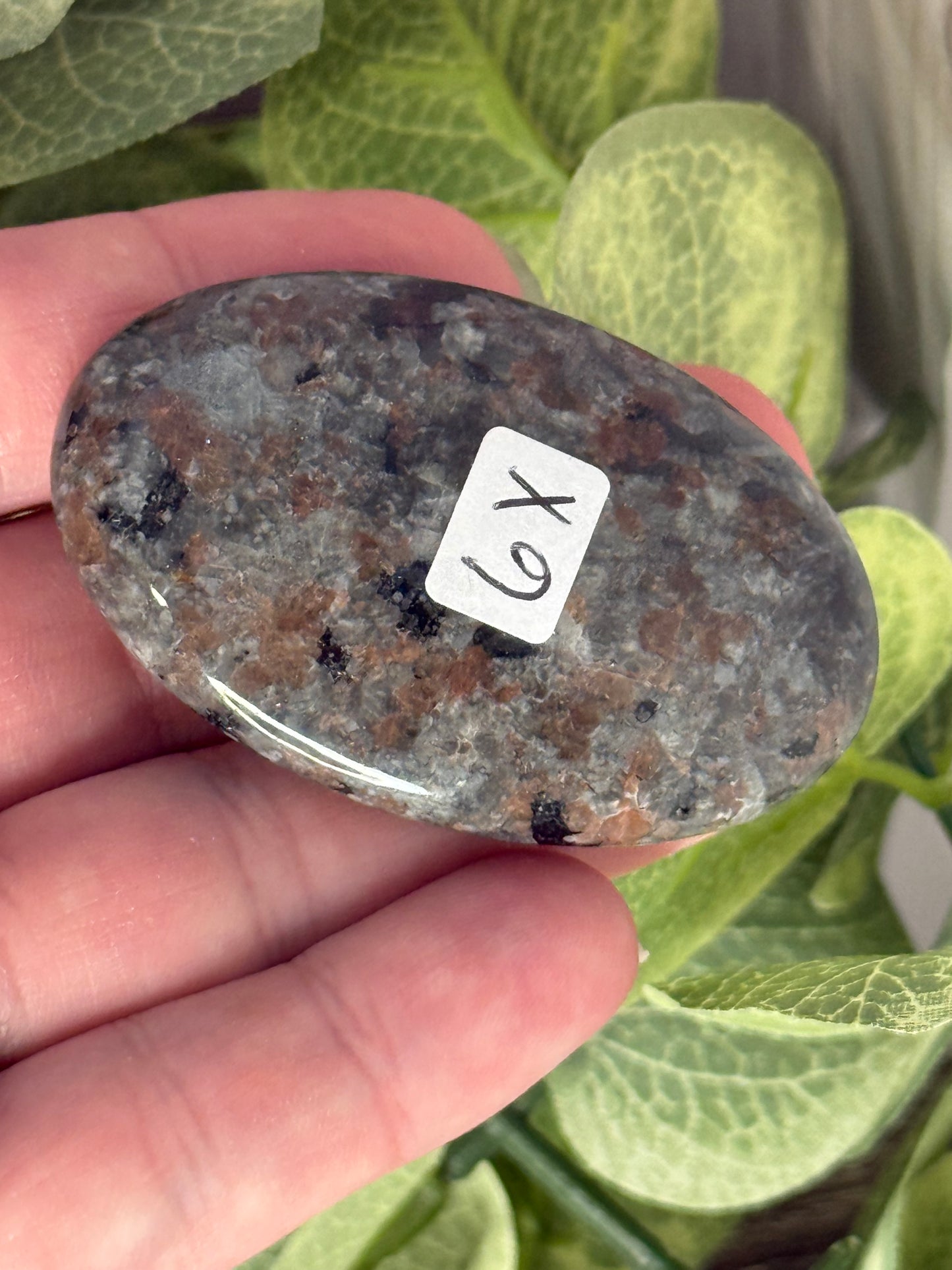 Yooperlite Palm Stones