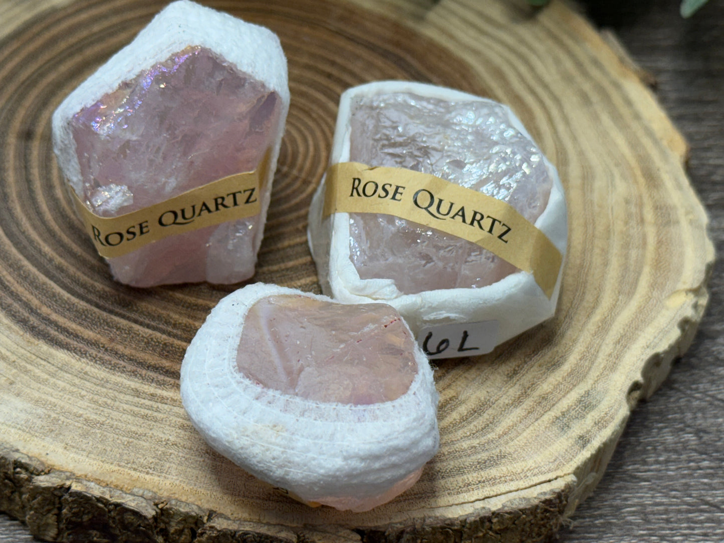 Aura Coated Raw Specimens