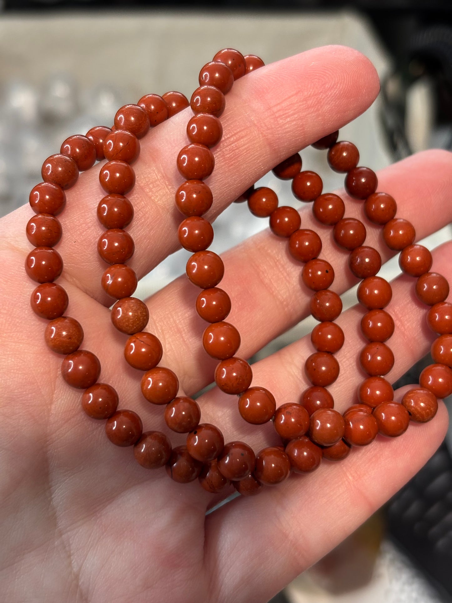 Red Jasper - Bracelet 6 mm