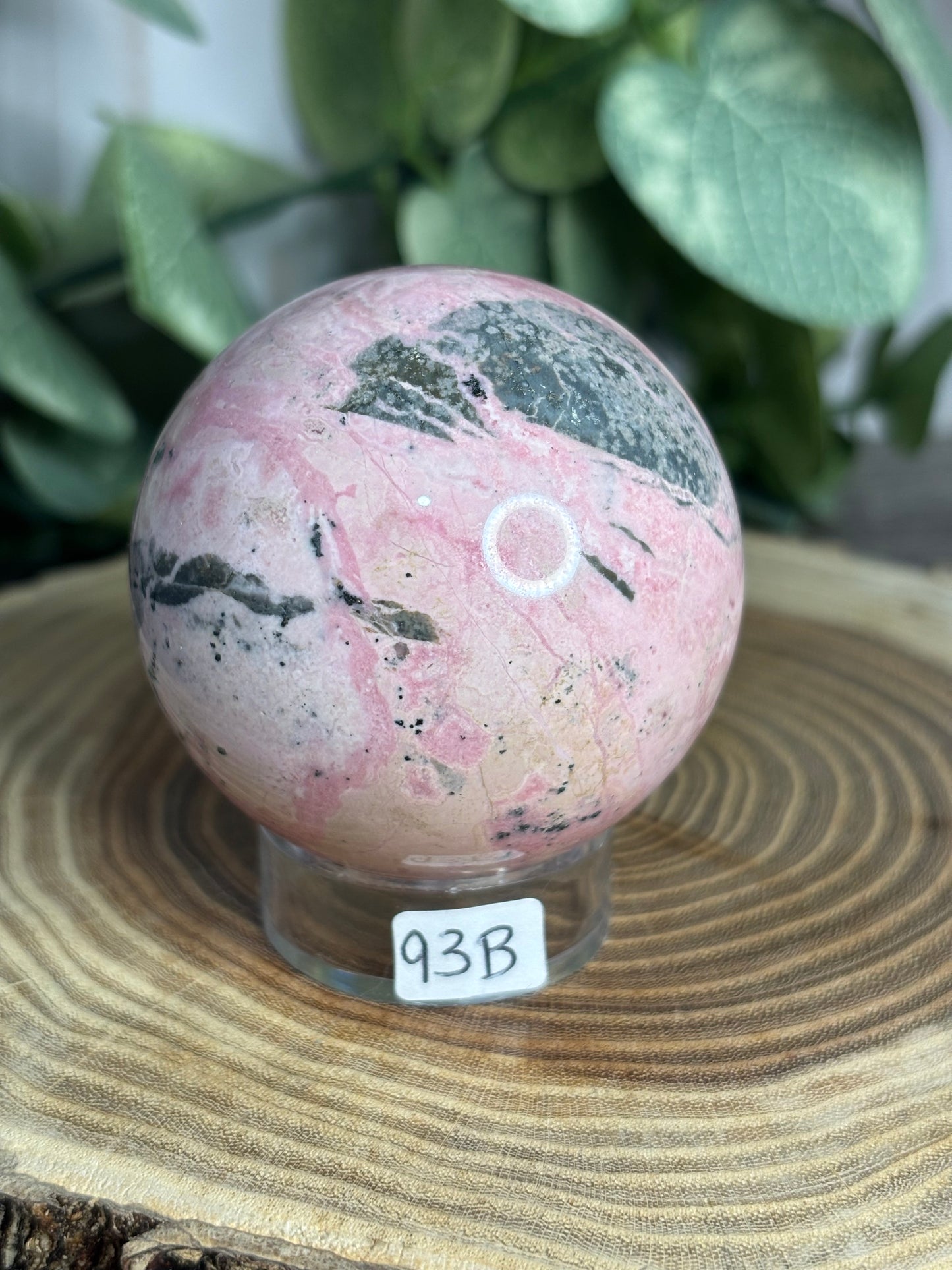 Pink Rhodonite Spheres