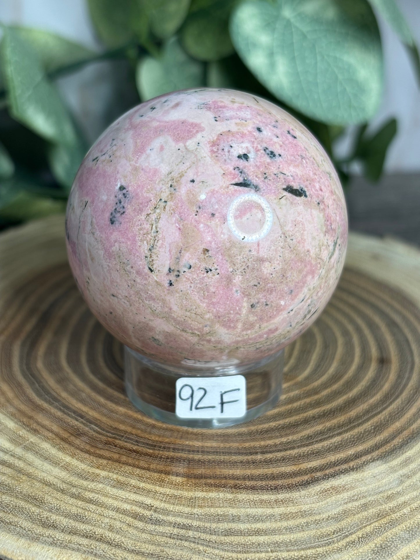 Pink Rhodonite Spheres