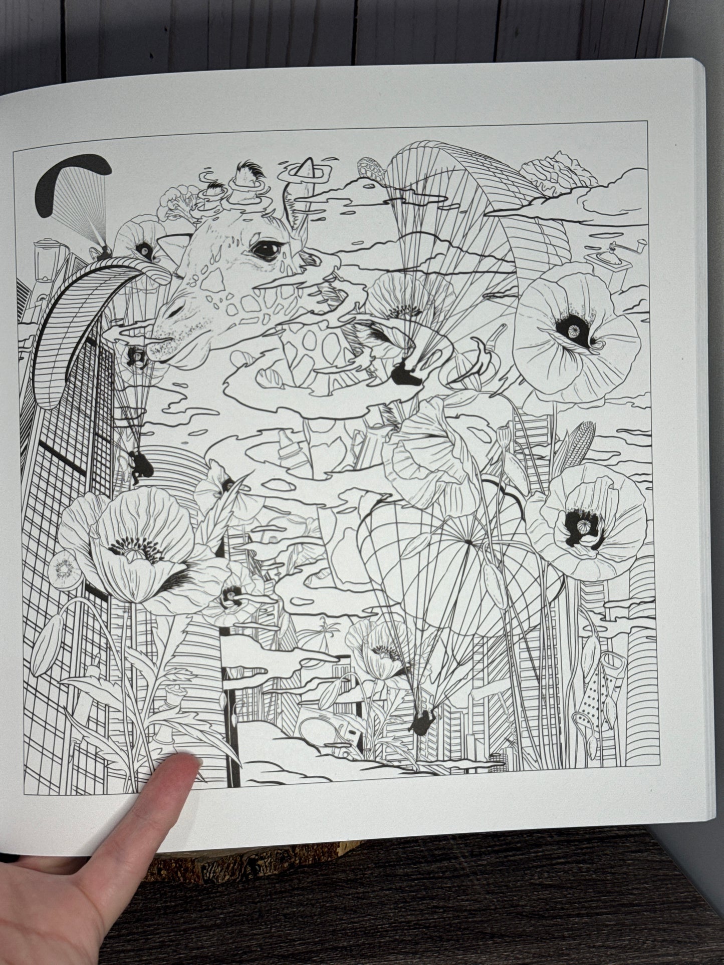 Mythographic Color and Discover Wanderlust An Artist's Coloring Book of exotic adventure hidden objects